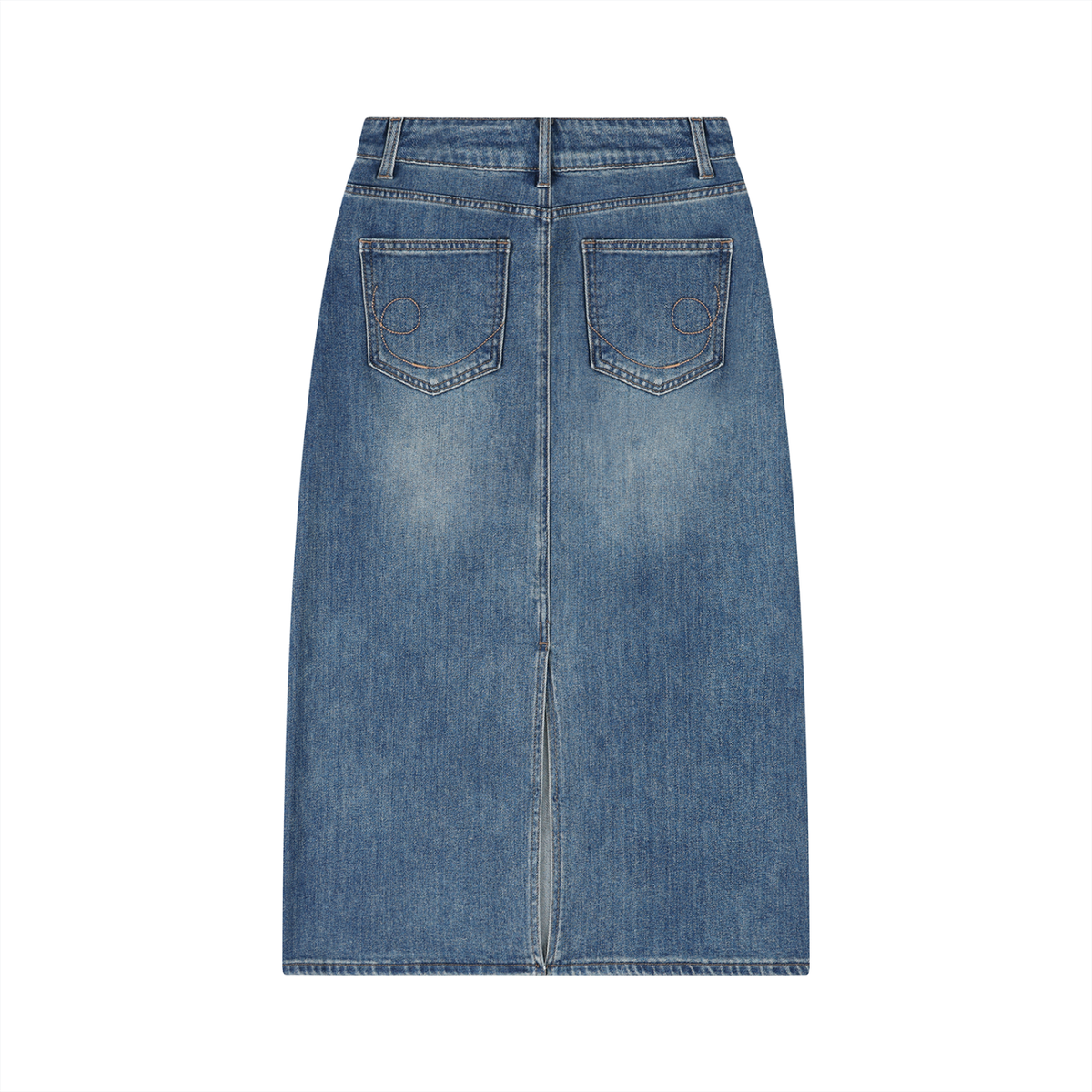 Statement Women’s Vintage Wash Denim Skirt