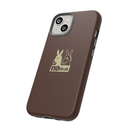 nøbleak Brown Phone case