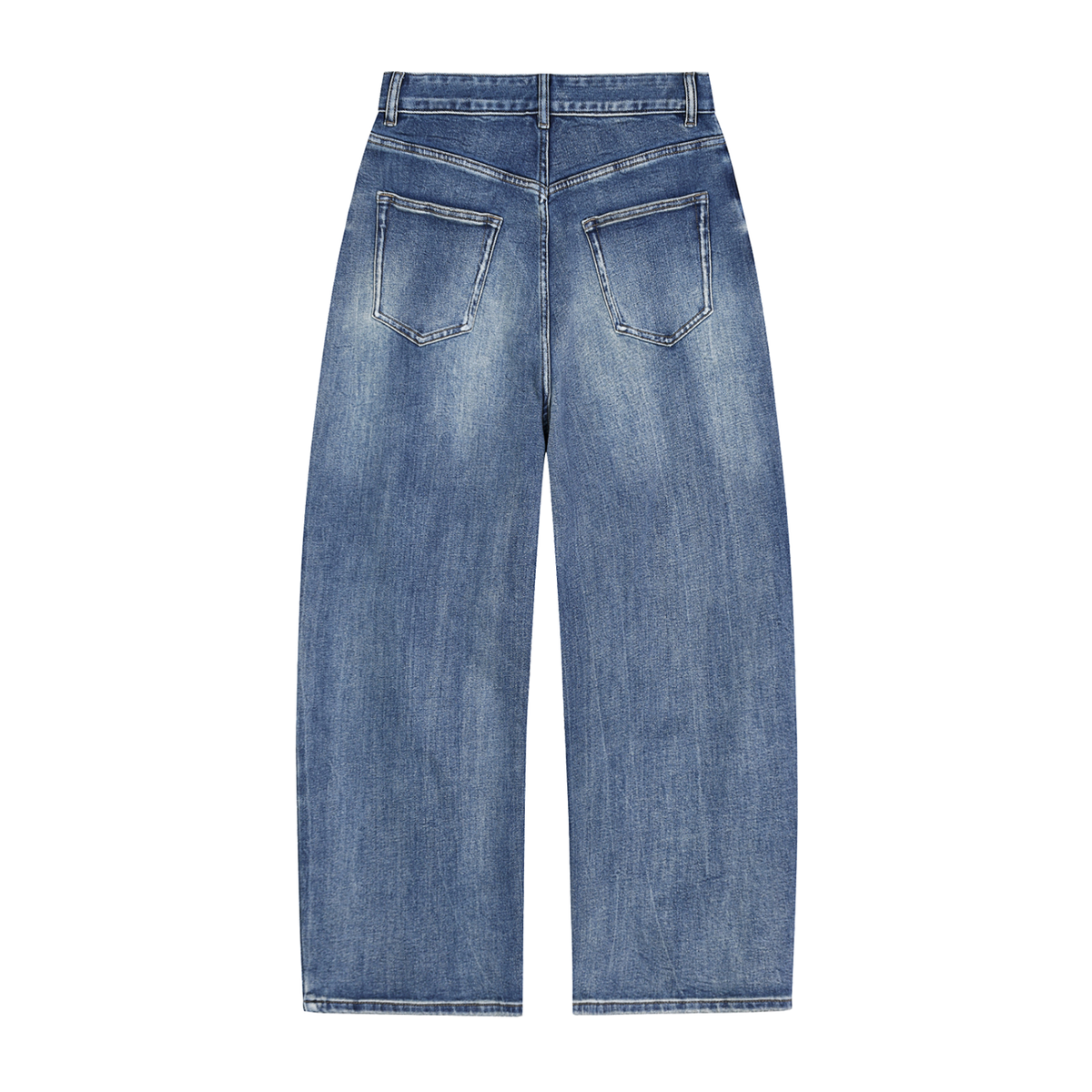 Unisex Sun Fade Heavyweight Going out Denim Jeans