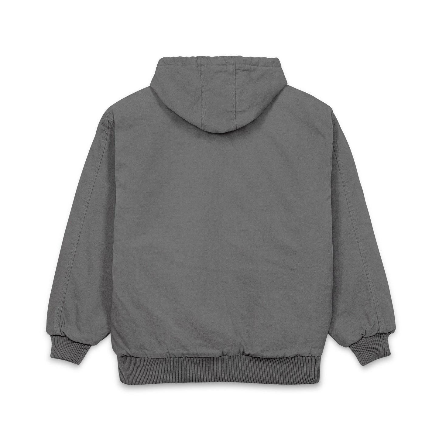 Embroidered Black Duck Cloth Hooded Work Jacket – Small Chest Crest