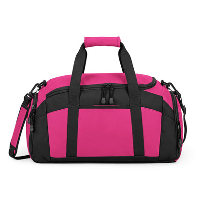 Gym Bag embroidered — Sport Duffle for Fitness & Travel