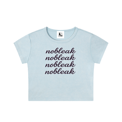 Women's Snow Washed Crop Top