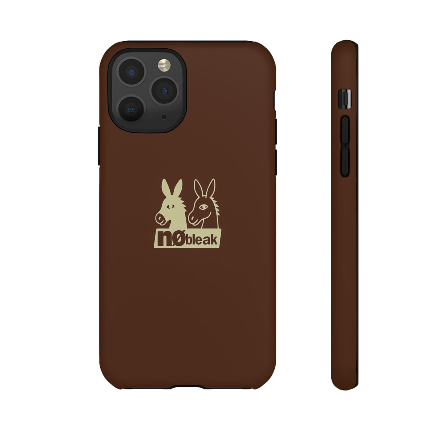 nøbleak Brown Phone case