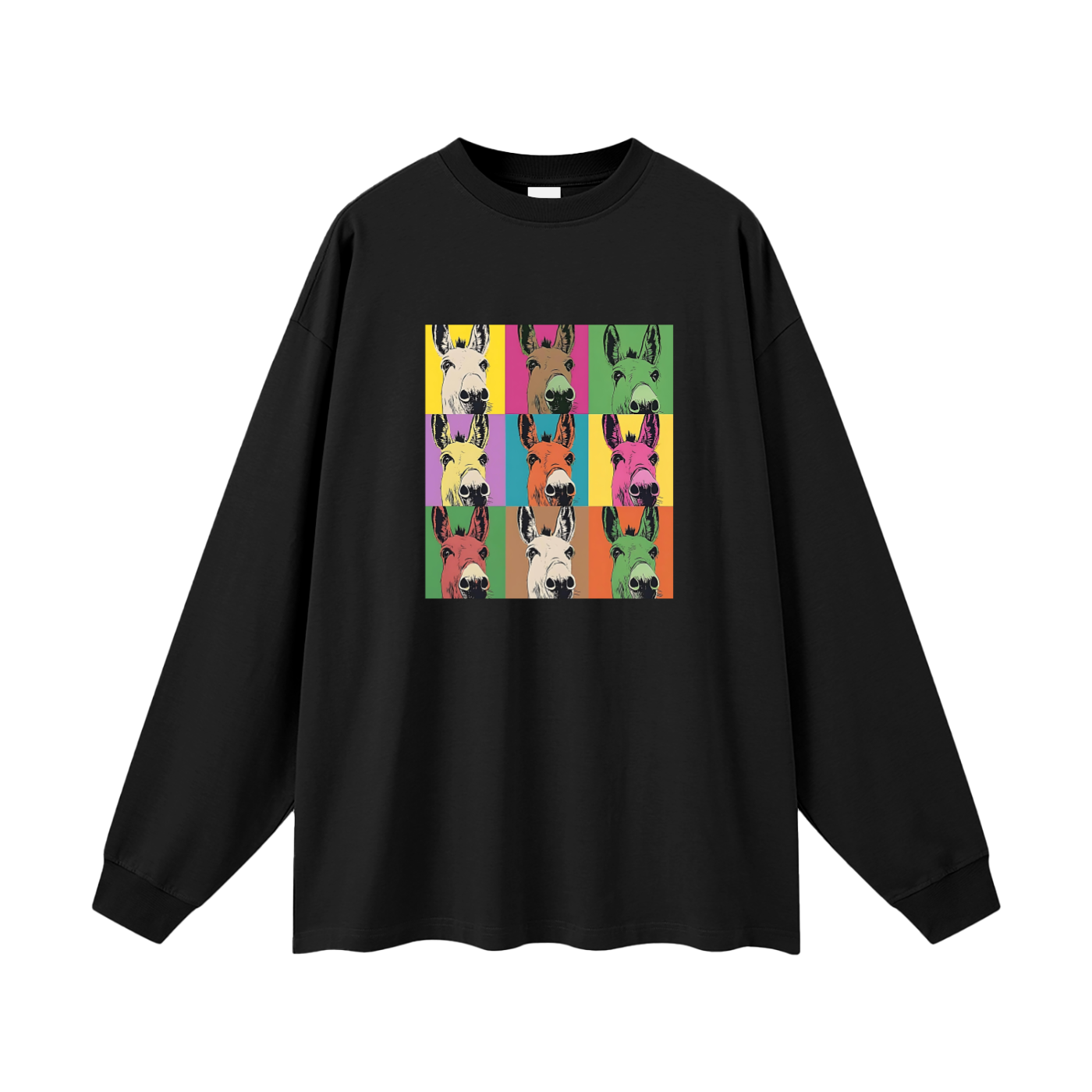 Men's Oversized Long Sleeve T-Shirt
