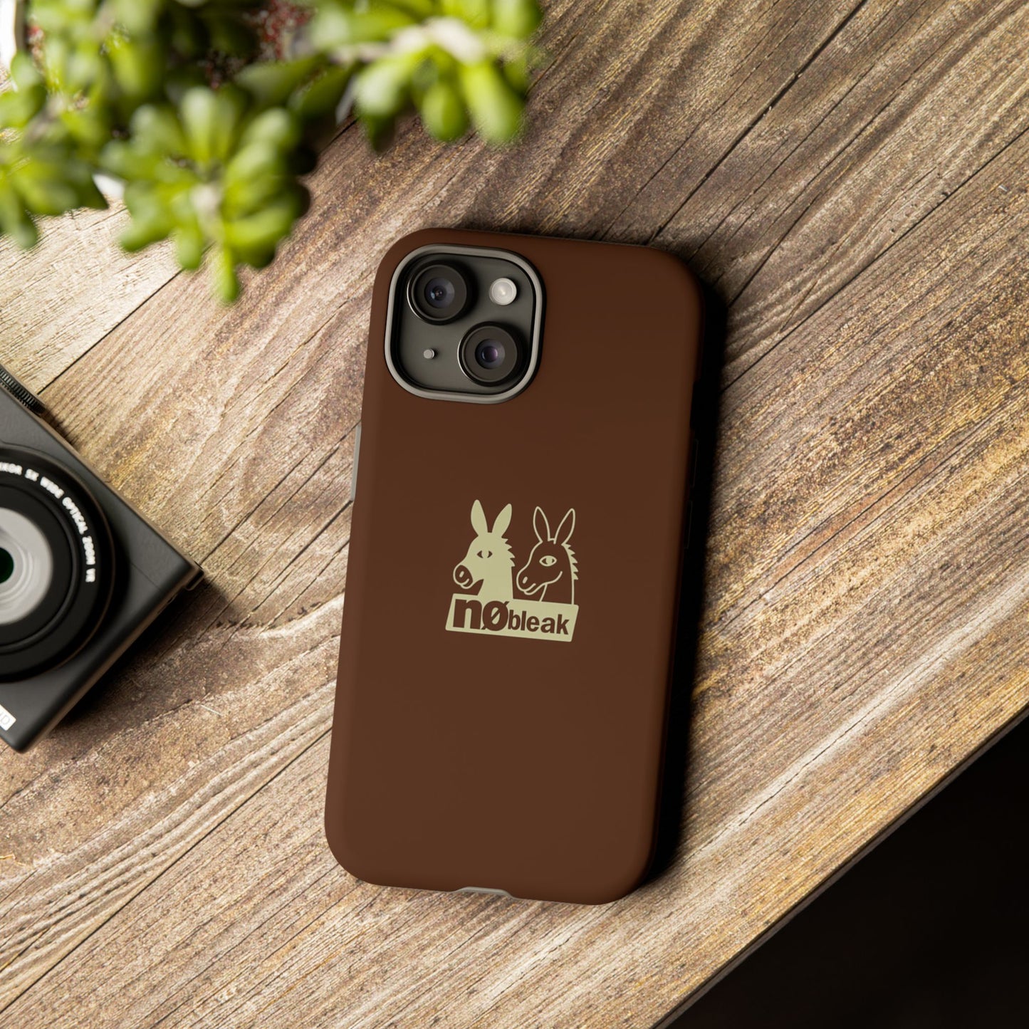 nøbleak Brown Phone case