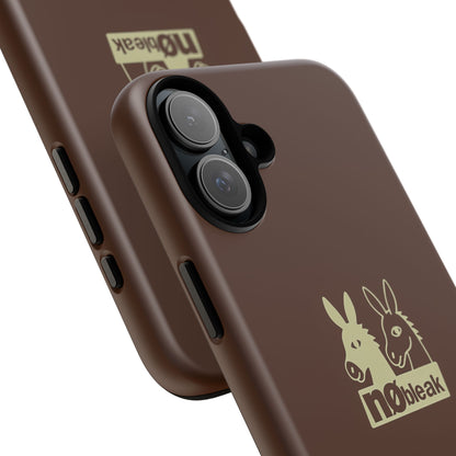 nøbleak Brown Phone case