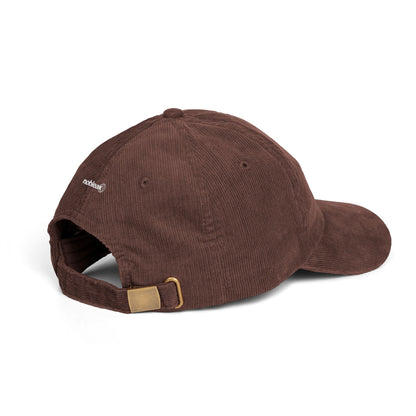 Unisex Corduroy Embroidered Trophy Cap — essential