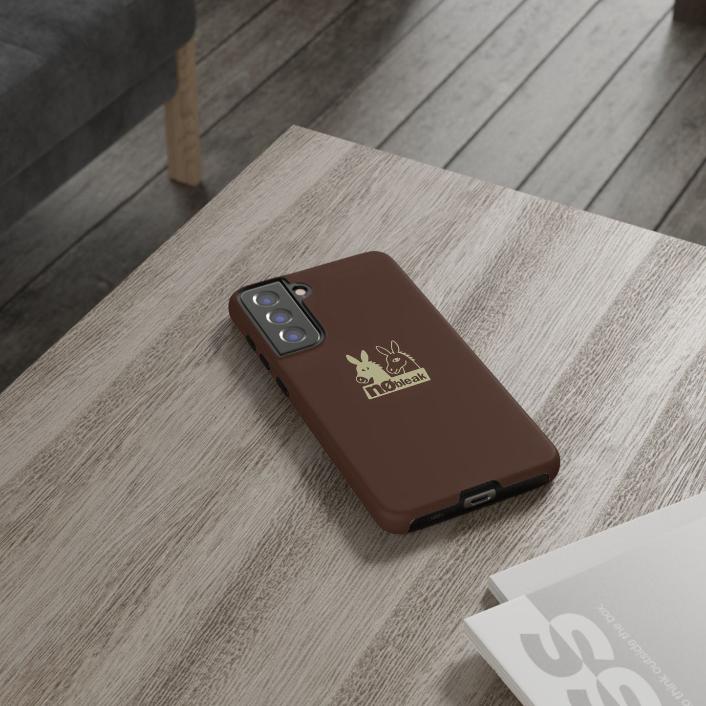nøbleak Brown Phone case