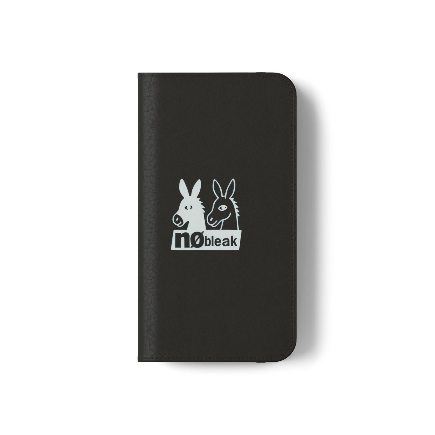 Stylish Flip Case with Unique Animal Design, Phone Protector, Gift for Animal Lovers, Customizable Phone Cover, Black Flip Wallet