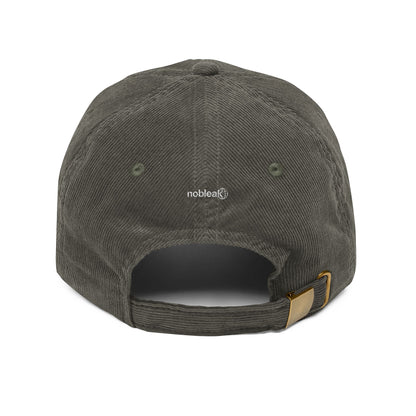 Unisex Corduroy Embroidered Trophy Cap — essential