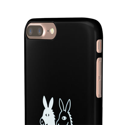 Donkey Graphic Snap Case - Fun Phone Cover, Animal Lover Gift, Cute Accessory, Unique Phone Case, Quirky Donkey Design