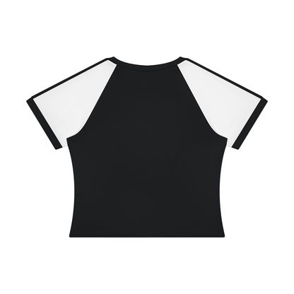 Women’s Slim Raglan Color Block Street T-Shirt