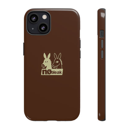 nøbleak Brown Phone case
