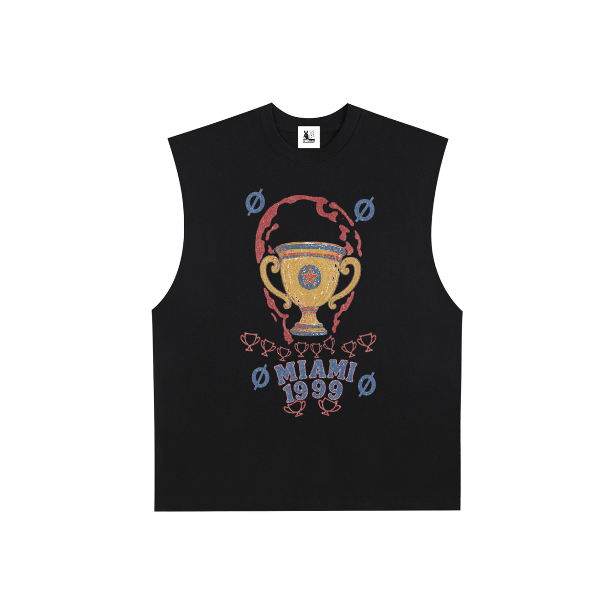Men’s Raw Edge Cotton Active Tank Top