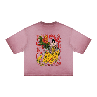 Unisex Reverse Dyed Boxy Street T-Shirt
