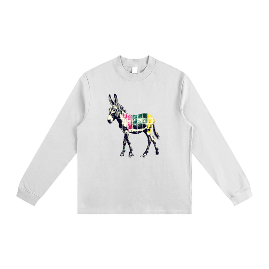 Essential Non-Shrink Mock Neck Sweatshirt