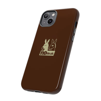 nøbleak Brown Phone case