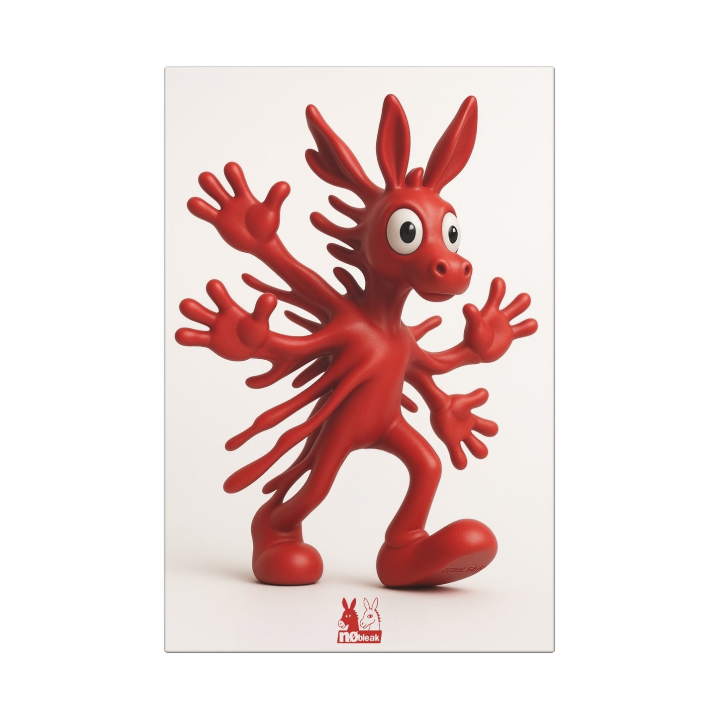 nøbleak donkey Canvas art