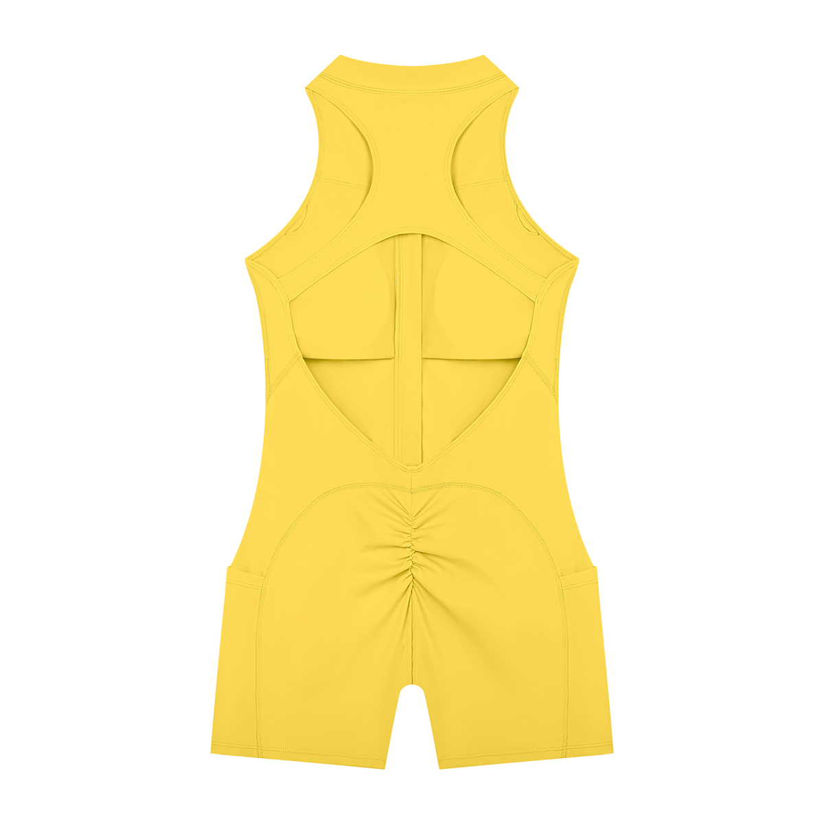 Women’s Quarter-Zip Yoga Active Romper
