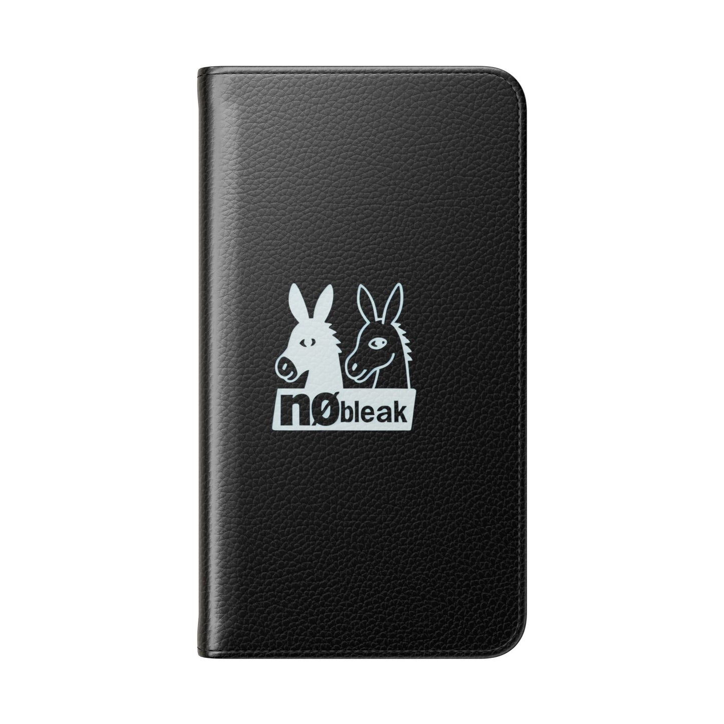 Stylish Flip Case with Unique Animal Design, Phone Protector, Gift for Animal Lovers, Customizable Phone Cover, Black Flip Wallet