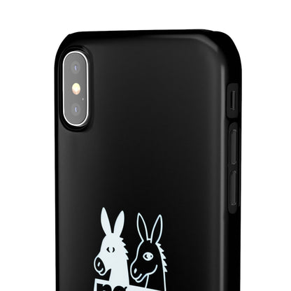 Donkey Graphic Snap Case - Fun Phone Cover, Animal Lover Gift, Cute Accessory, Unique Phone Case, Quirky Donkey Design