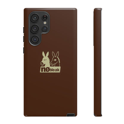 nøbleak Brown Phone case