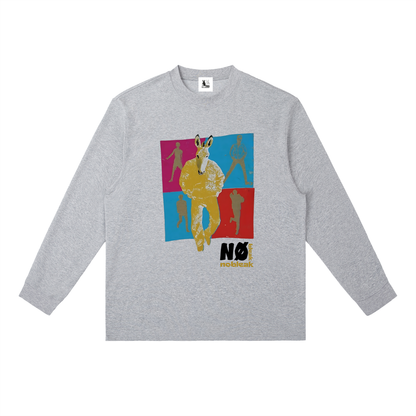 Unisex Essential Crewneck Long-Sleeve T-Shirt