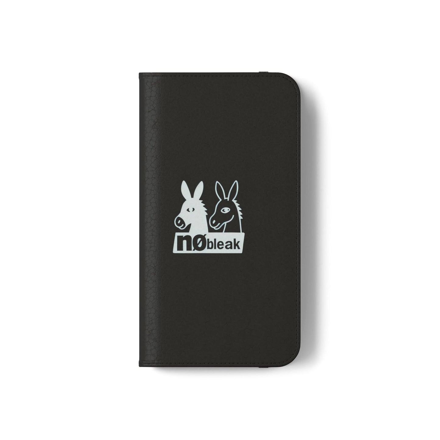 Stylish Flip Case with Unique Animal Design, Phone Protector, Gift for Animal Lovers, Customizable Phone Cover, Black Flip Wallet