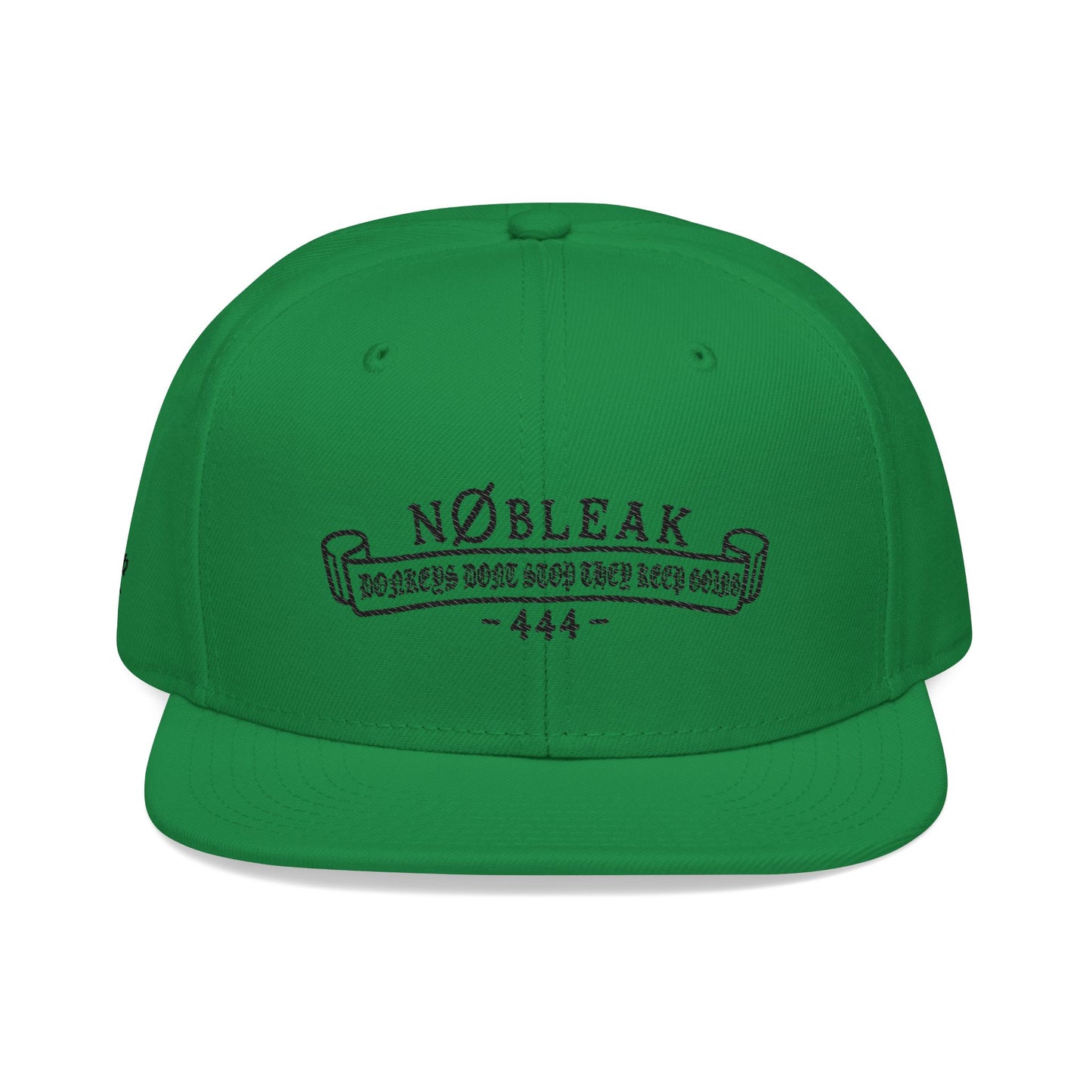 Embroidered Snapback Hat