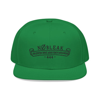 Embroidered Snapback Hat