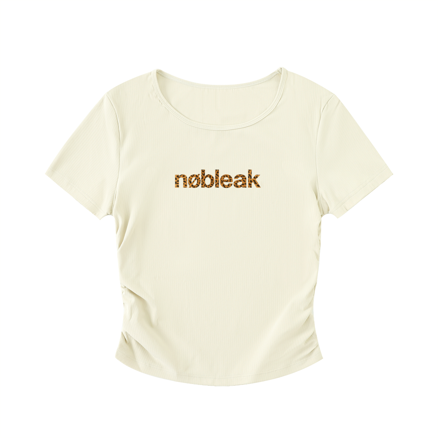 Women's Ruched Bodycon Crop Top