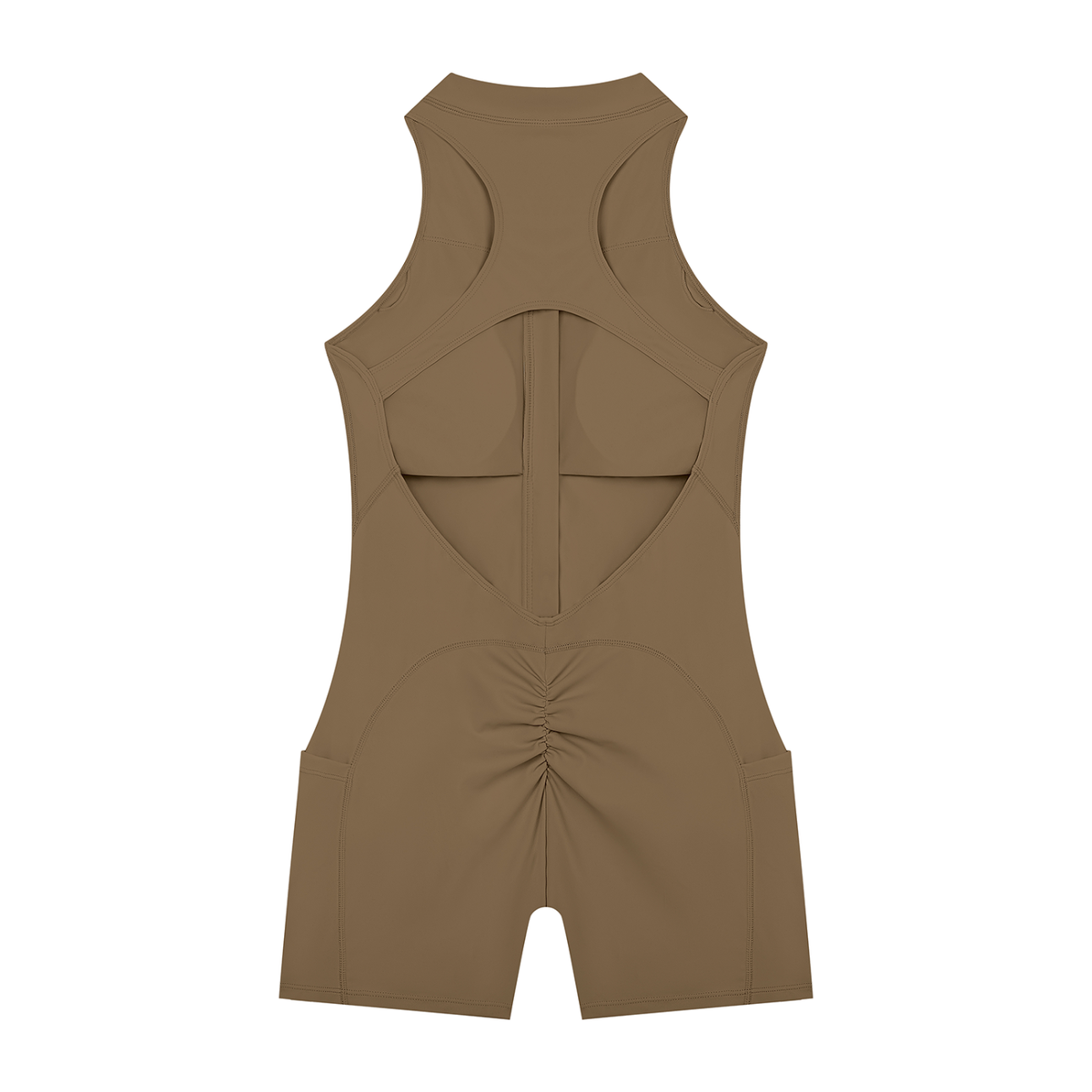 Women’s Quarter-Zip Yoga Active Romper