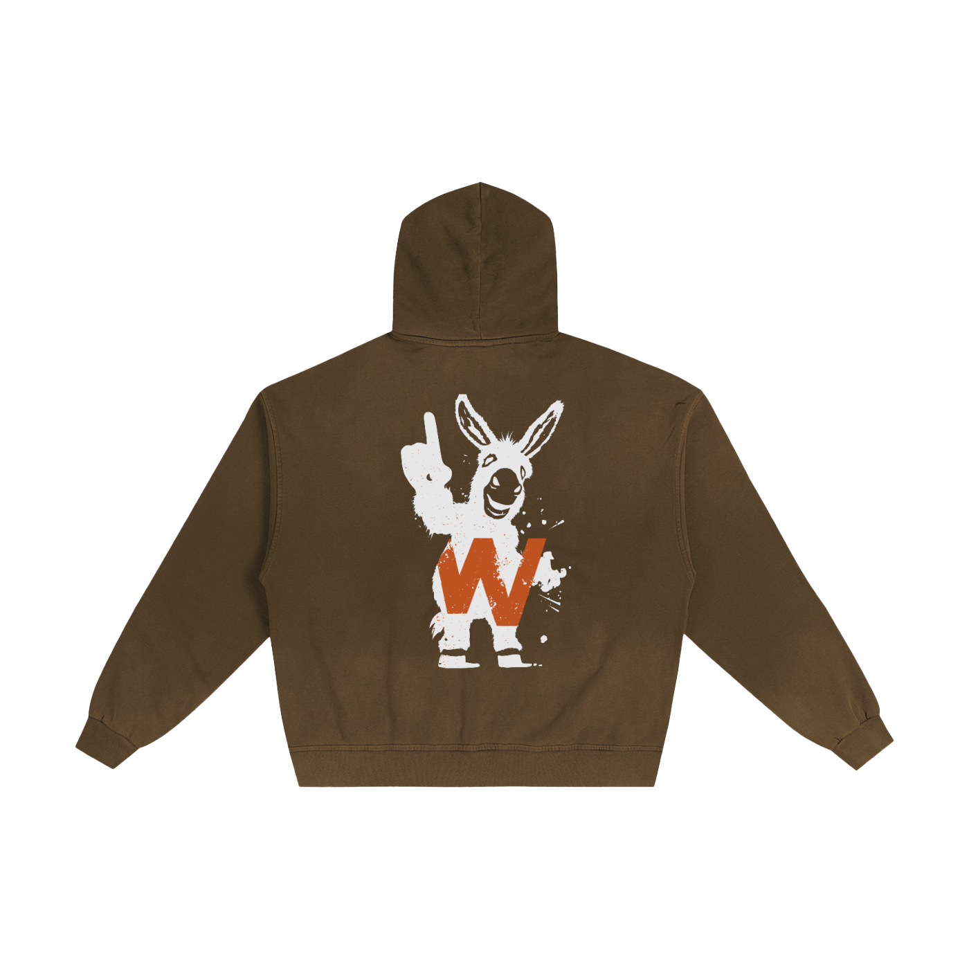 Hand-Frayed Sunfade Zip Hoodie