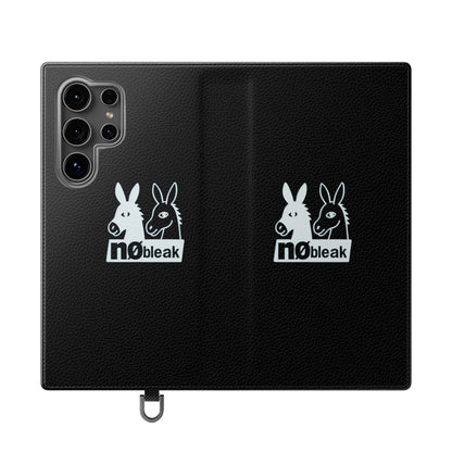 Stylish Flip Case with Unique Animal Design, Phone Protector, Gift for Animal Lovers, Customizable Phone Cover, Black Flip Wallet