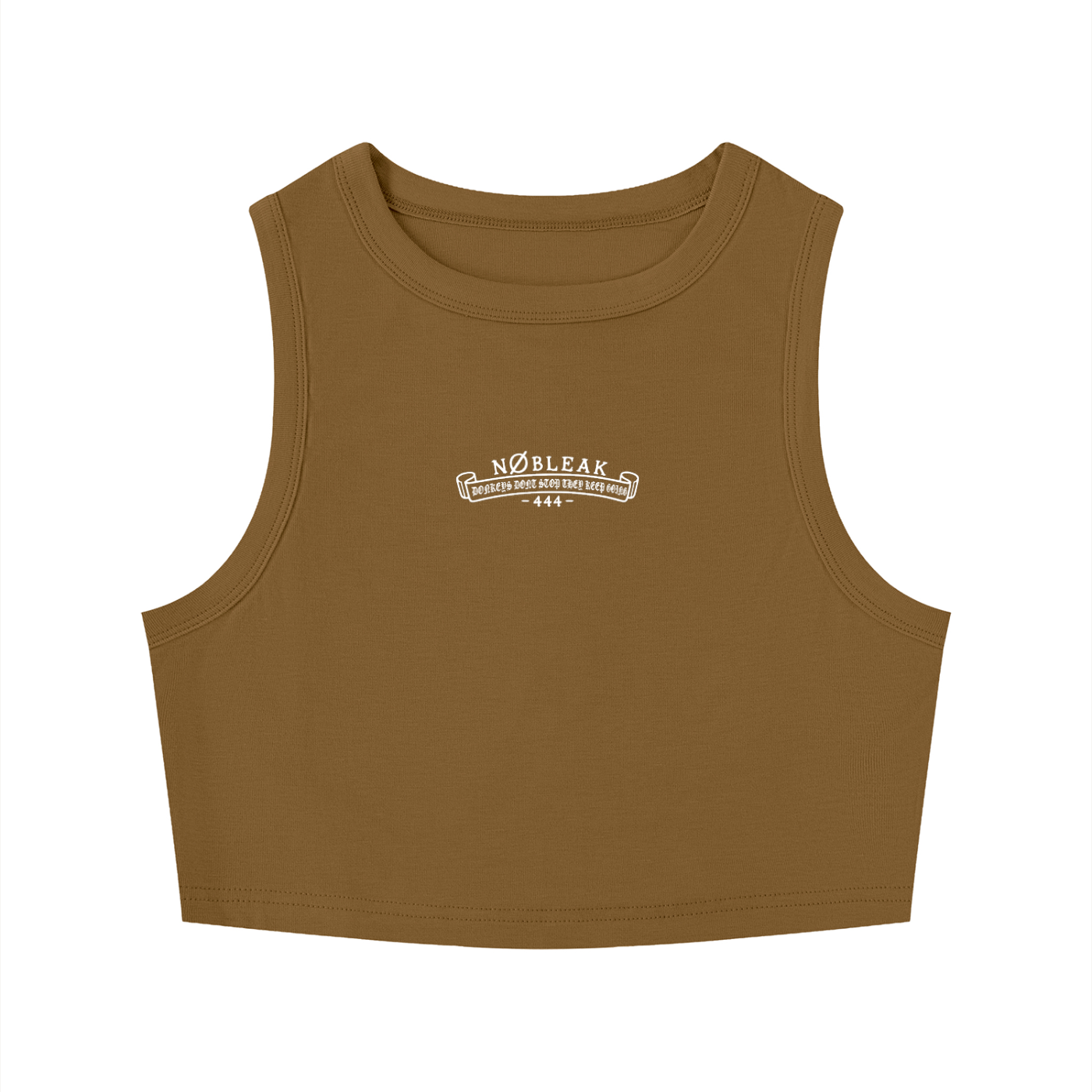 Women's Tight Crewneck Crop Tank Top