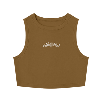 Women's Tight Crewneck Crop Tank Top