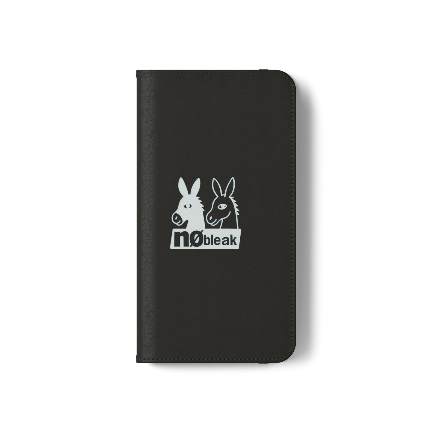 Stylish Flip Case with Unique Animal Design, Phone Protector, Gift for Animal Lovers, Customizable Phone Cover, Black Flip Wallet