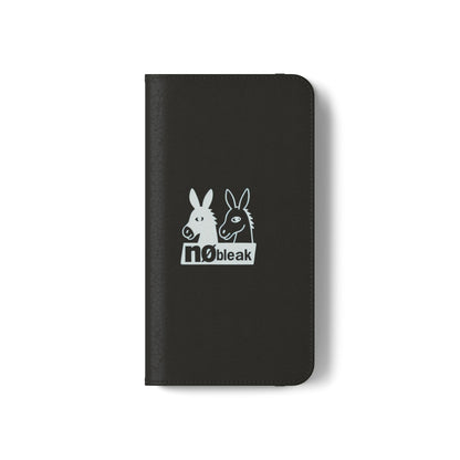Stylish Flip Case with Unique Animal Design, Phone Protector, Gift for Animal Lovers, Customizable Phone Cover, Black Flip Wallet