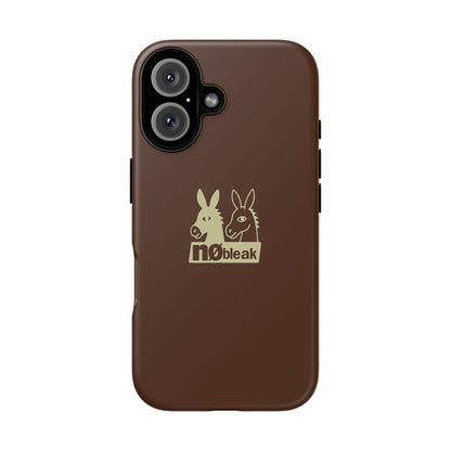 nøbleak Brown Phone case