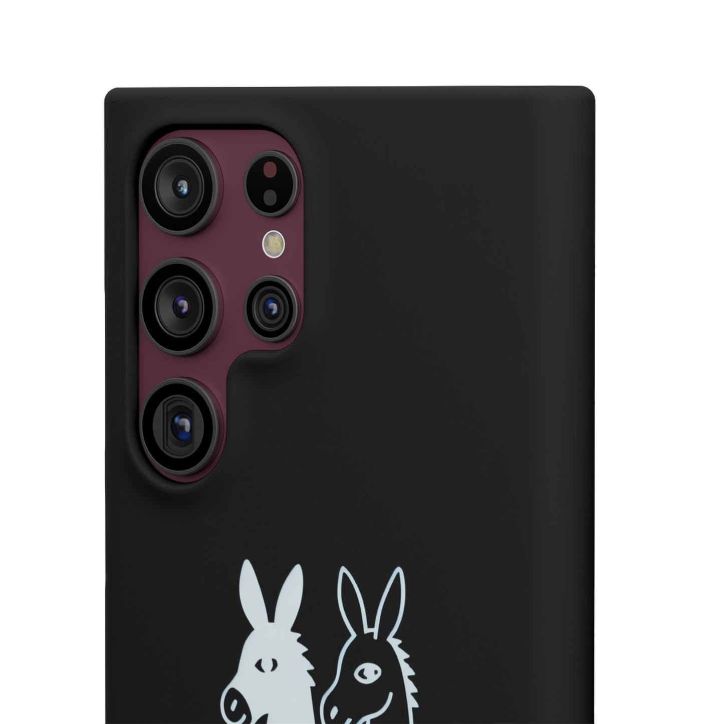 Donkey Graphic Snap Case - Fun Phone Cover, Animal Lover Gift, Cute Accessory, Unique Phone Case, Quirky Donkey Design