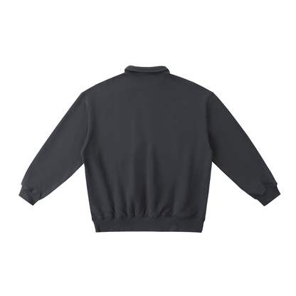 Unisex Heavyweight Polo-Collar Sweatshirt