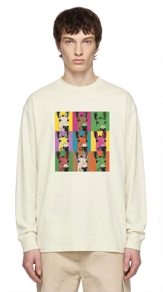 Men's Oversized Long Sleeve T-Shirt