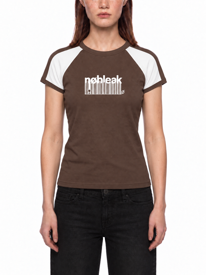 Women’s Slim Raglan Color Block Street T-Shirt