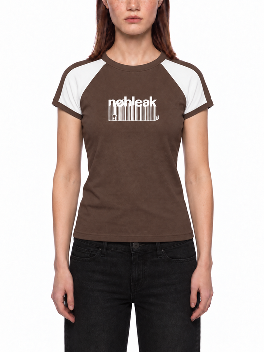 Women’s Slim Raglan Color Block Street T-Shirt