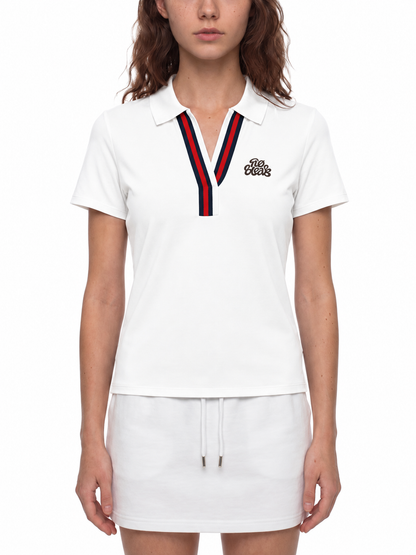 Women’s Essential Color Block Polo Shirt