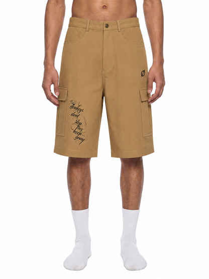 Unisex Woven Cargo Going out Shorts