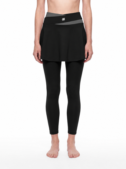 Women's Yoga Panelled Active Skorts