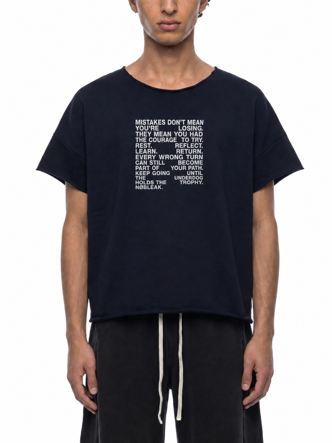 Unisex Heavyweight Boxy Raw Edge Going out T-Shirt