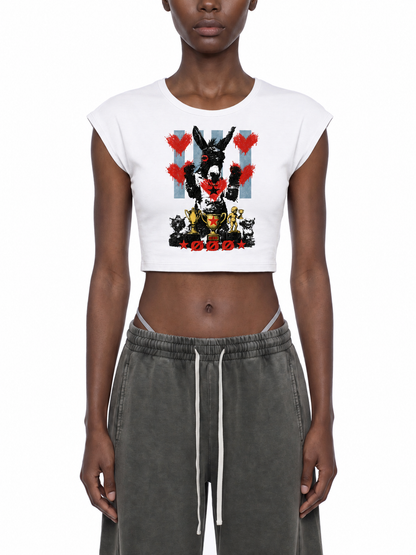 Women's Essential Slim Crop T-Shirt