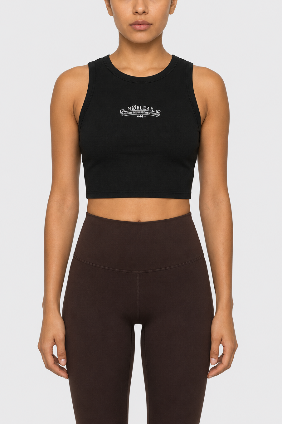 Women's Tight Crewneck Crop Tank Top